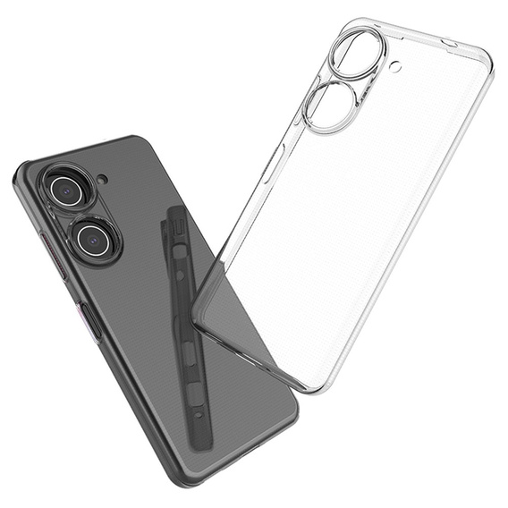Thin Case for Asus Zenfone 9 5G / 10 5G, Slim, transparent