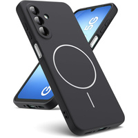 Silicone sleeve for Samsung Galaxy A17 5G, for MagSafe, black