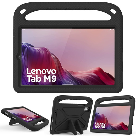 Children's Case for Lenovo Tab M9, Children's Case with Handle, black