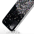 Case for Samsung Galaxy S20 FE, Glittery, black