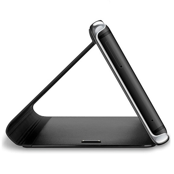 Case for Samsung Galaxy A22 5G, Clear View, black