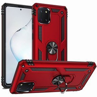 Armor Case for Samsung Galaxy Note 10 Lite, Nox Case Ring, red