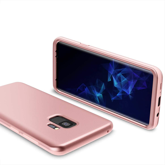Case for Samsung Galaxy S9, Suritch Full Body, pink rose gold