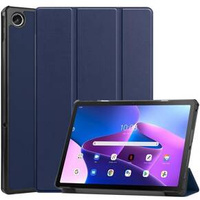 Case for Lenovo Tab M10 Plus 10.6 Gen 3 TB-125F TB-128F, Smartcase, dark blue