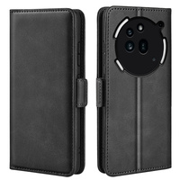 Flip case for Nothing Phone 3a Pro, Leather Wallet, black