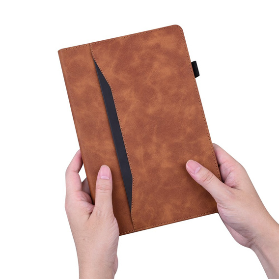 Case for Samsung Galaxy Tab S10 FE+ Plus, Classic, with space for stylus, black