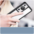 Case for Huawei P60 / P60 Pro, Fusion Hybrid, transparent / black