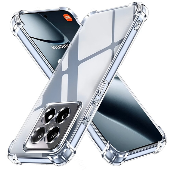 Case for Xiaomi 14T Pro, Dropproof, transparent