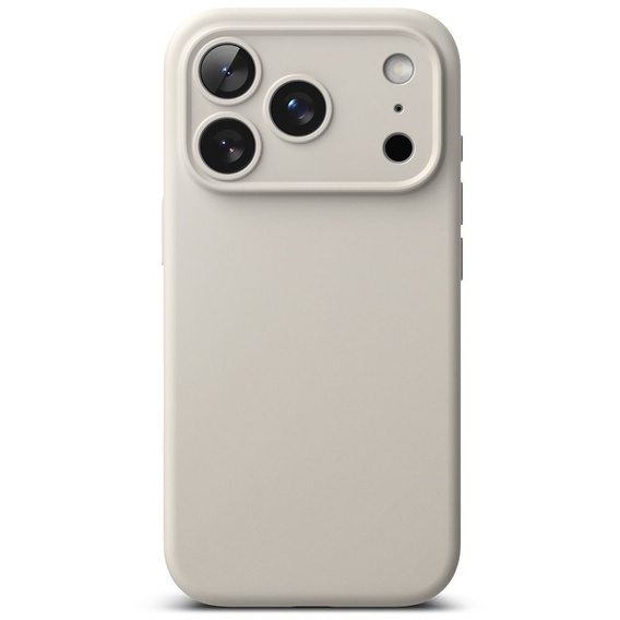 Ringke case for iPhone 17 Pro Max, Silicone Magnetic MagSafe, Stone