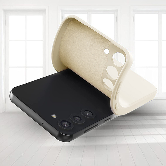 Case for Samsung Galaxy S23 5G, Silicone Lite, beige