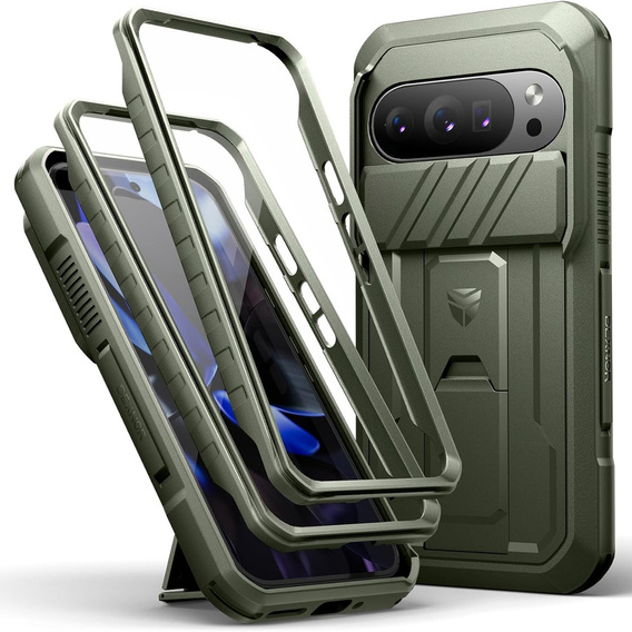 Armoured Dexnor case with camera aperture and stand for Google Pixel 10 / Pixel 10 Pro