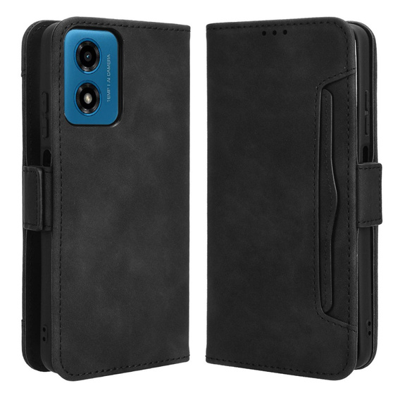 Flip case for Motorola Moto G24 / G24 Power / G04, Card Slot, black