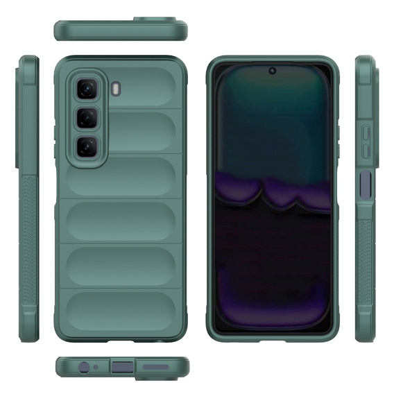 Case for Infinix Hot 50 4G, Gaming Shockproof, green