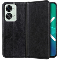 Flip case for OnePlus Nord 2T 5G, Split Leather, black
