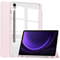 Case for Samsung Galaxy Tab S10 Lite / S10 FE / S9 FE, Smartcase Hybrid, with stylus space, pink