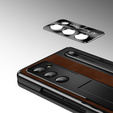 Leather+PC case with stand, screen protector and stylus for Samsung Galaxy Z Fold6 5G