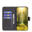Flip case for Infinix Hot 30, Wallet, BINFEN COLOR, black