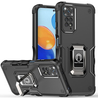 Case for Xiaomi Redmi Note 11 / 11S, Dual-Layer Armor, black