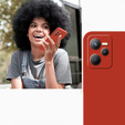 Case for Realme C35, Silicone Lite, red