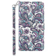 Flip case for Oppo A17, Light Spots Decor, purple