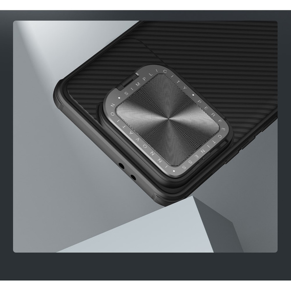 Nillkin Armored Case for Xiaomi Poco F6 Pro, CamShield Prop, for Magsafe, black