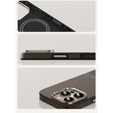 BENKS Kevlar Magnetic Armor Pro Prestige 600D Y065 case for MagSafe with active button for iPhone 16 Pro