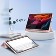 Case for Lenovo Tab K11 Plus, Smartcase Hybrid, with stylus space, pink