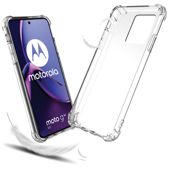 Case for Motorola Moto G84 5G, Dropproof, transparent
