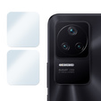 2x ERBORD tempered glass for camera to Xiaomi Poco F4 5G