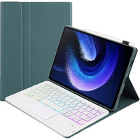 Case + keyboard Xiaomi Pad 6 / 6 Pro, with touchpad, green