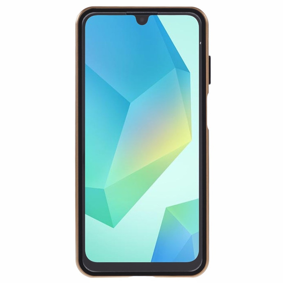 Case for Samsung Galaxy A16, Magnetic Dual Glass, gold