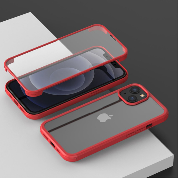 Case for iPhone 13 mini, ERBORD Guardian, red