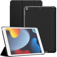 Case for iPad 7/8/9 10.2 2019/2020/2021, Smartcase, black