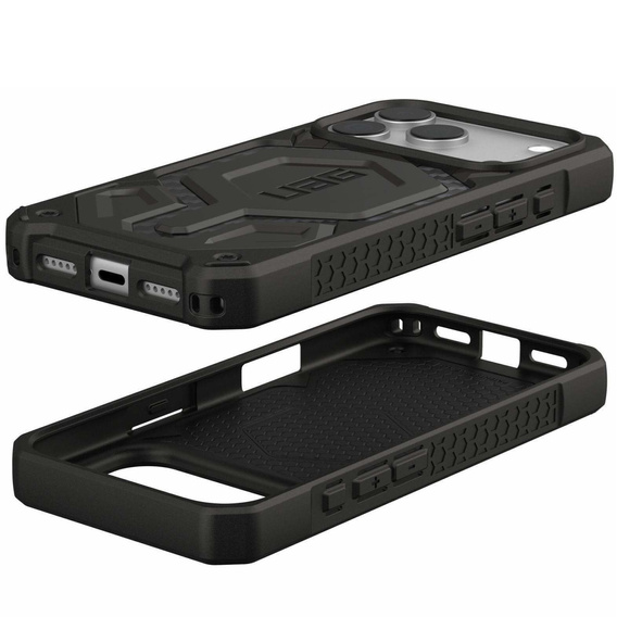 Urban Armor Gear case for iPhone 17 Pro Max, Monarch Pro Kevlar MagSafe, Carbon Fiber