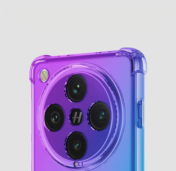 Case for Oppo Find X8 Pro, Gradient Dropproof, Purple / blue