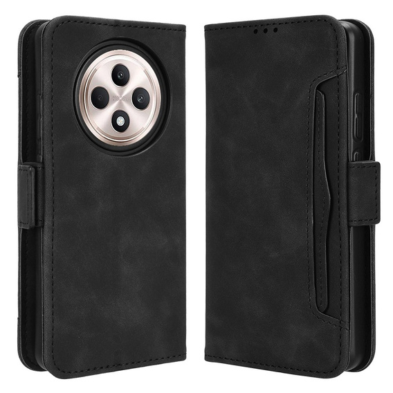 Flip case for Oppo Reno 12FS / 12F, Card Slot, black