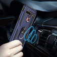 Armor Case for LG K51S, Nox Case Ring, blue