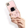 Case for Samsung Galaxy A22 5G, Astronaut, pink rose gold