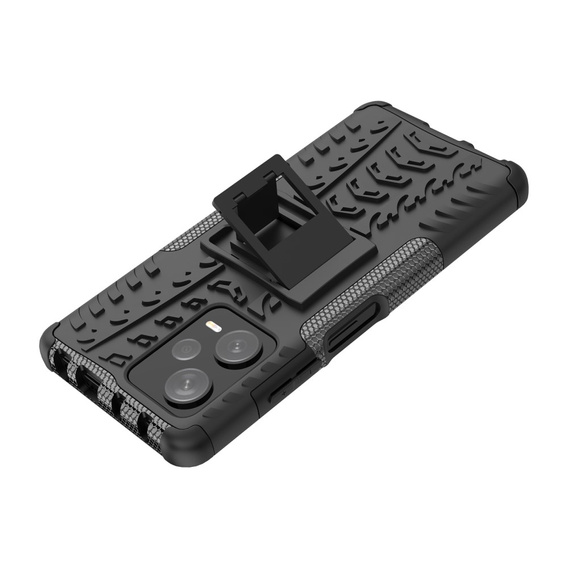 Case for Xiaomi Redmi Note 12 Pro+ 5G, Tire Armor, black