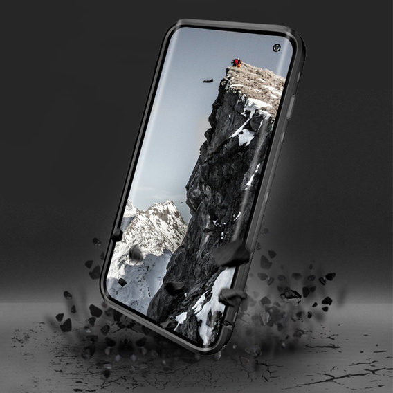 IP68 Waterproof Case for Samsung Galaxy S10, Redpepper, black