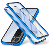 Case for Samsung Galaxy S25+ Plus, Magnetic Dual Glass, blue