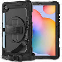 Armored Case for Samsung Galaxy Tab S6 Lite 2020 P610/P615 / S6 Lite 2022 10.4, protective 360 with stylus slot, blue