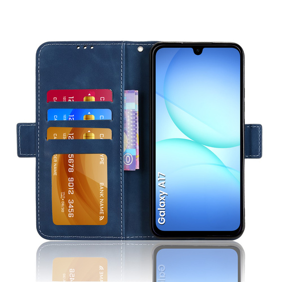 Flap case for Oppo Reno 14F, Card Slot, wallet, black