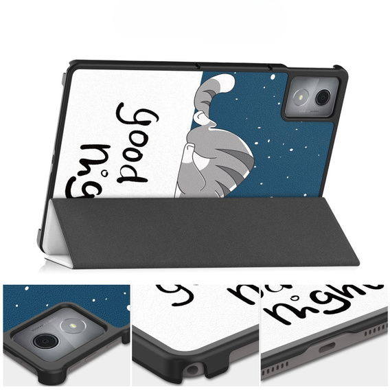 Case for Lenovo Tab K11 Plus, Smartcase, cat