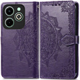 Flip case for Infinix Hot 40i, Mandala, purple