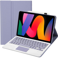 Case + keyboard Xiaomi Redmi Pad SE 11", TouchPad, purple