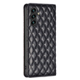 Flip case for Samsung Galaxy A35 5G, Wallet, BINFEN COLOR, black