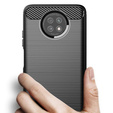 Case for Xiaomi Redmi Note 9T 5G, Carbon, black