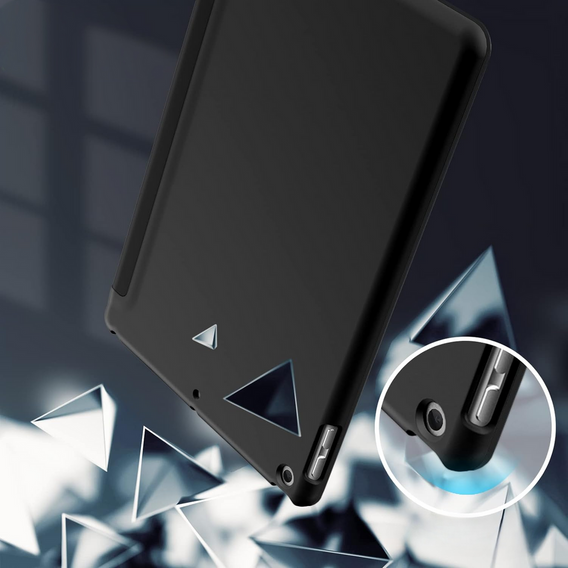 Case for iPad 7/8/9 10.2 2019/2020/2021, Smartcase, black