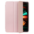 Case for iPad Pro 11 2021/2022, Smartcase with stylus space, pink